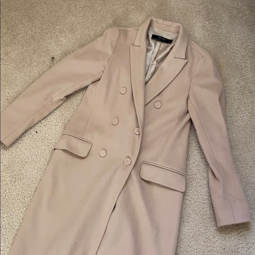Zara Light Pink Coat